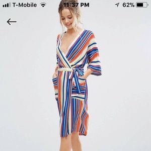 Closet London kimono sleeve dress
